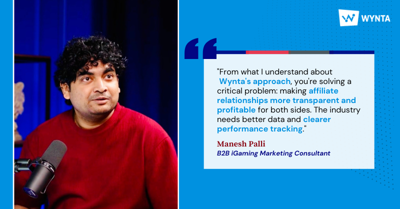 Cutting Through the Noise: Manesh Palli on Branding, Marketing and the Future of iGaming Affiliates